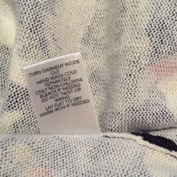 ✂️ CHRISTOPHER & BANKS 3/4 sleeve knit top / sweater / cardigan M - Picture 6 of 8